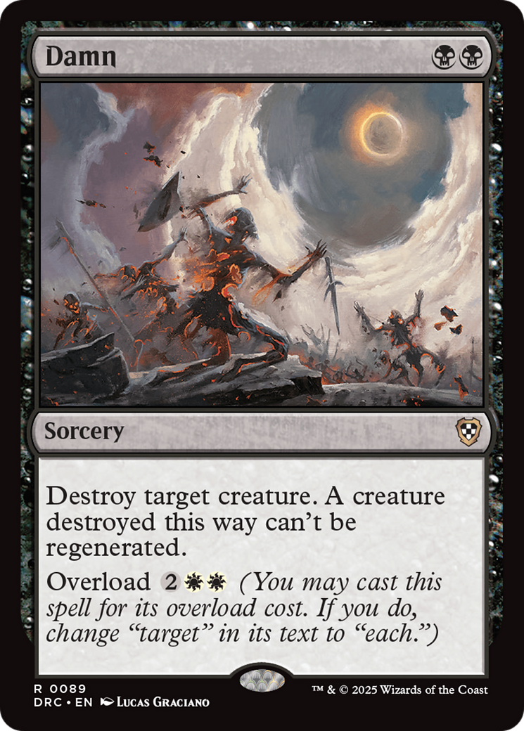 Image of Damn [Aetherdrift Commander]