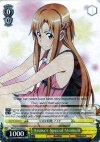Image of Asuna's Special Moment (SAO/S26-E003 R) [Sword Art Online Vol.2]