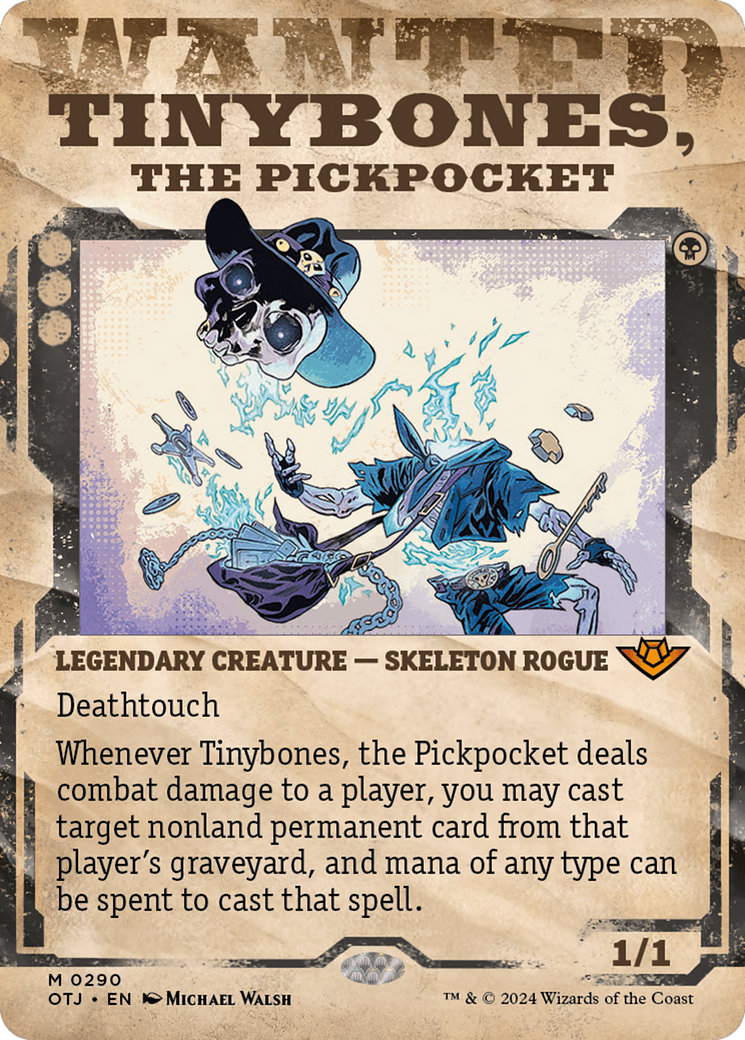 Image of Tinybones, the Pickpocket (Showcase) [Outlaws of Thunder Junction]