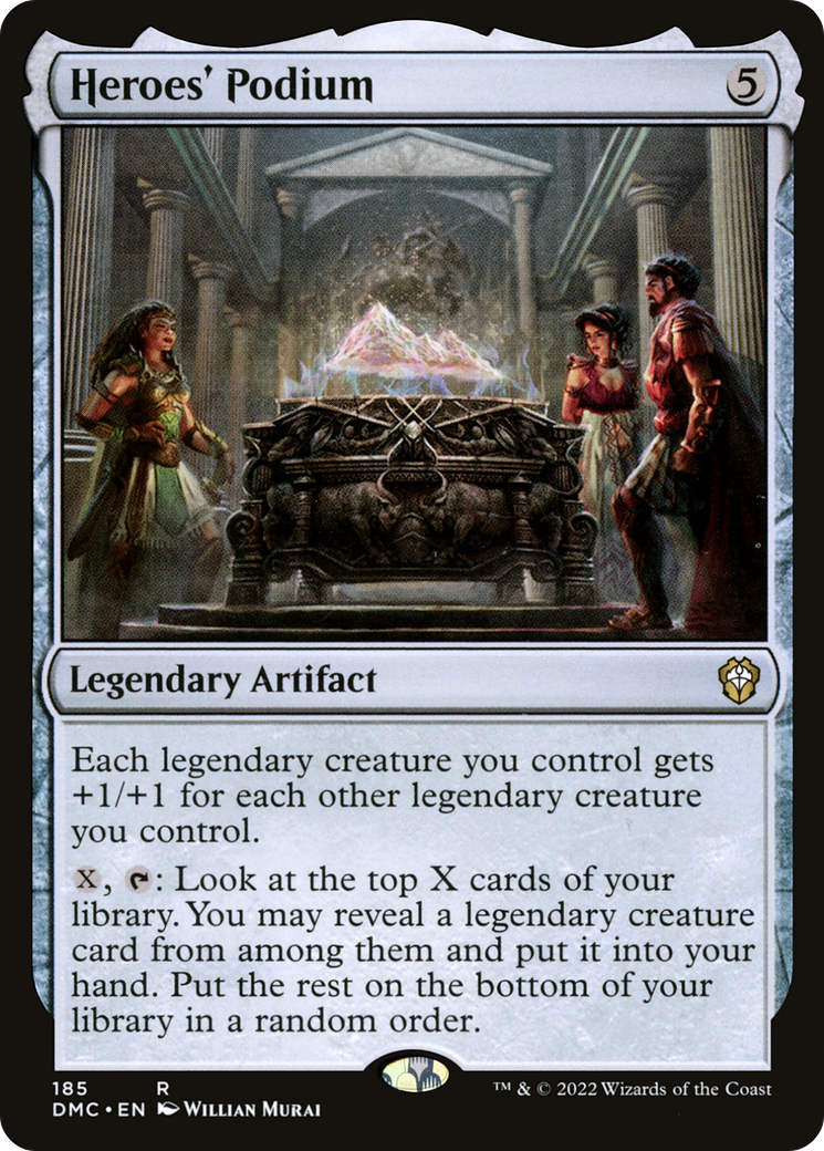 Image of Heroes' Podium [Dominaria United Commander]