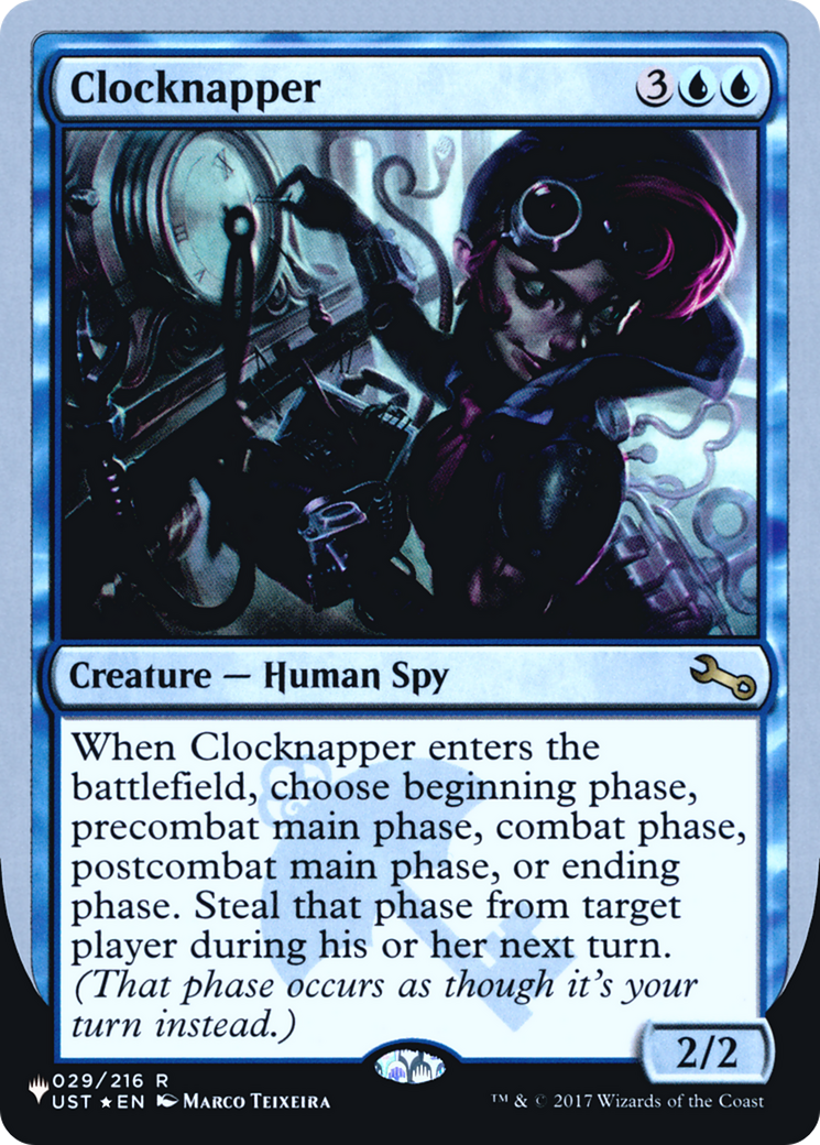 Image of Clocknapper (Unfinity Foil Edition) [The List]