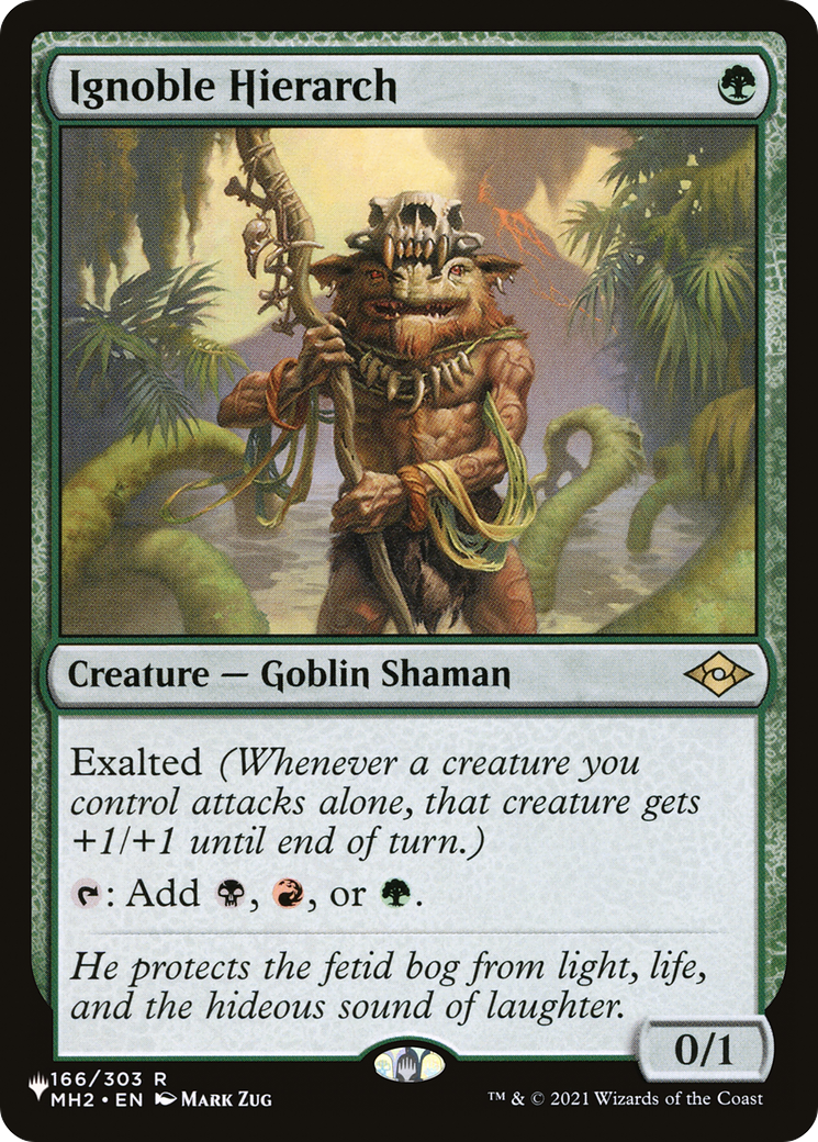 Image of Ignoble Hierarch [The List]