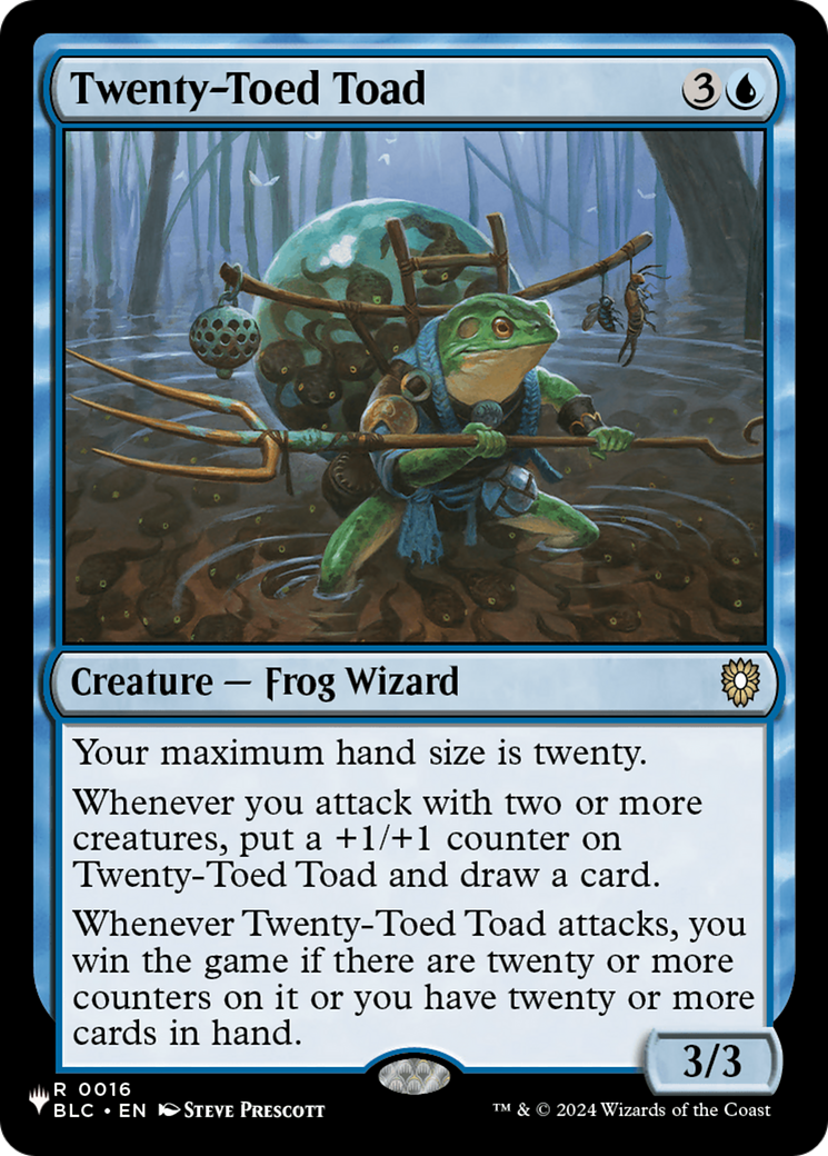 Image of Twenty-Toed Toad [The List]