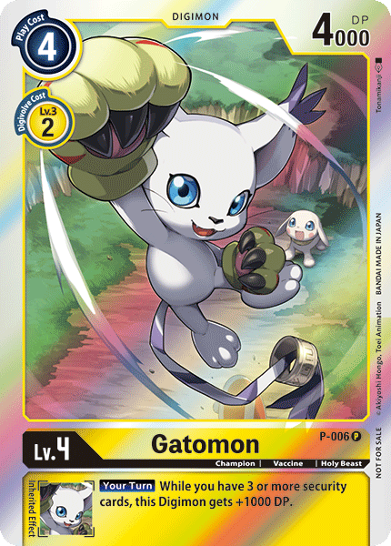 Image of Gatomon [P-006] [Promotional Cards]