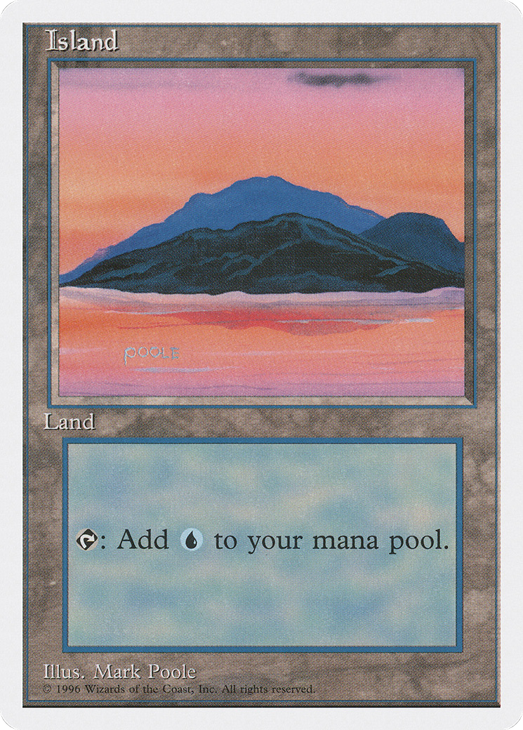 Image of Island (Signature on Bottom Left) [Introductory Two-Player Set]