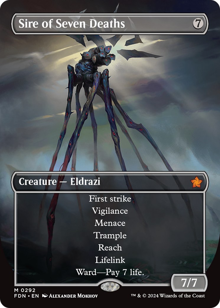 Image of Sire of Seven Deaths (Borderless) [Foundations]