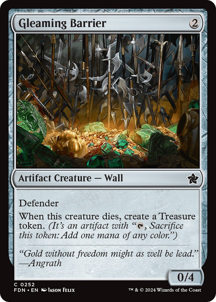 Image of Gleaming Barrier [Foundations]