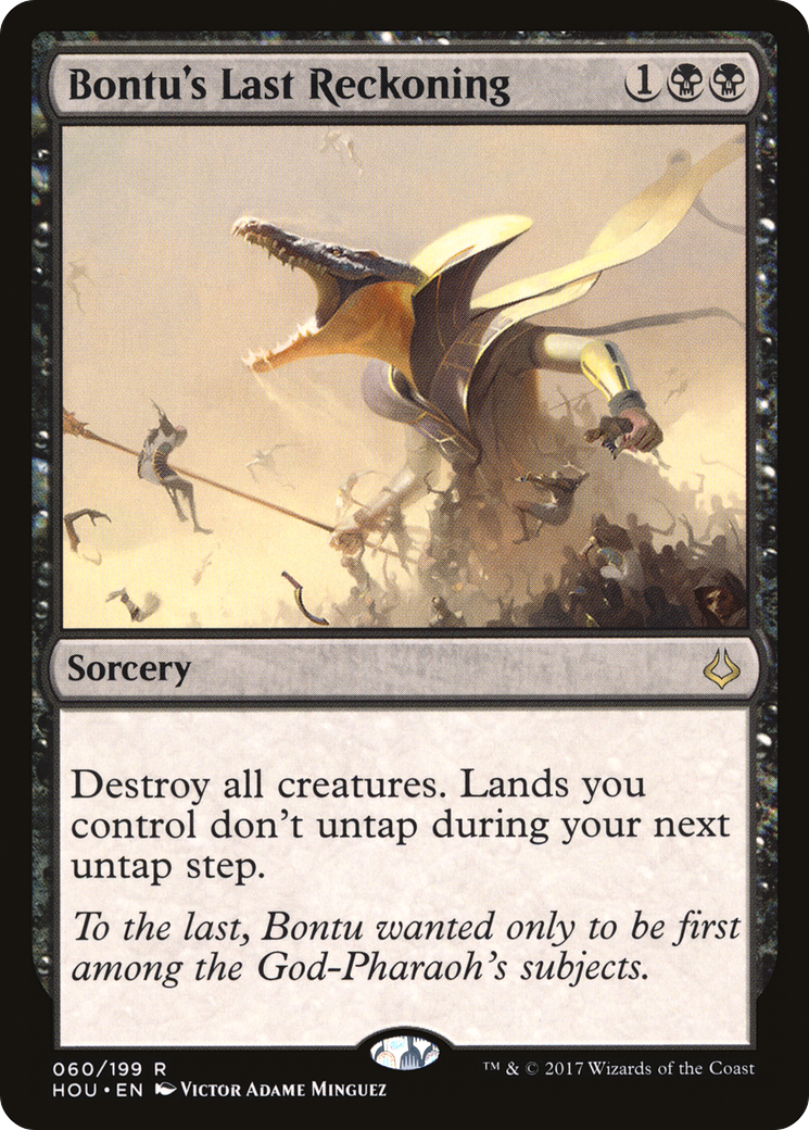 Image of Bontu's Last Reckoning [Hour of Devastation]