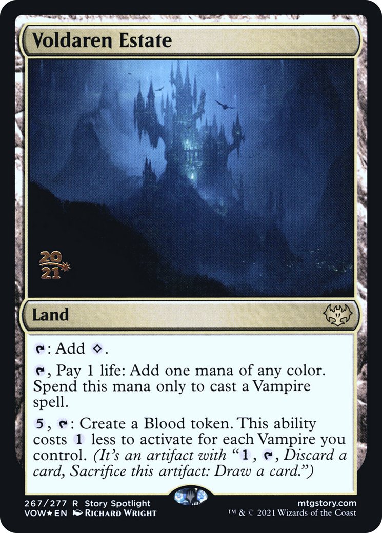 Image of Voldaren Estate [Innistrad: Crimson Vow Prerelease Promos]