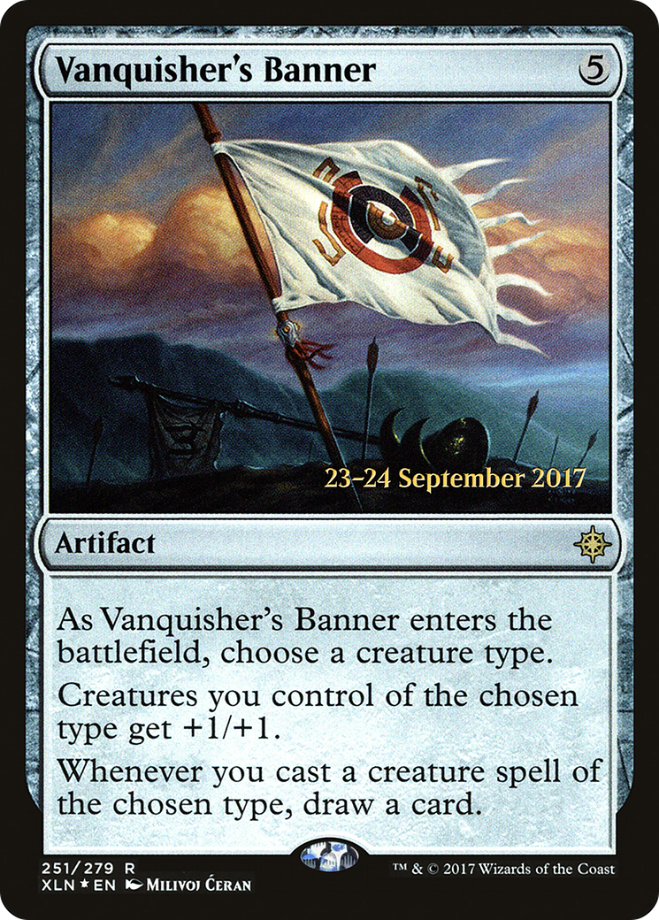 Image of Vanquisher's Banner [Ixalan Prerelease Promos]