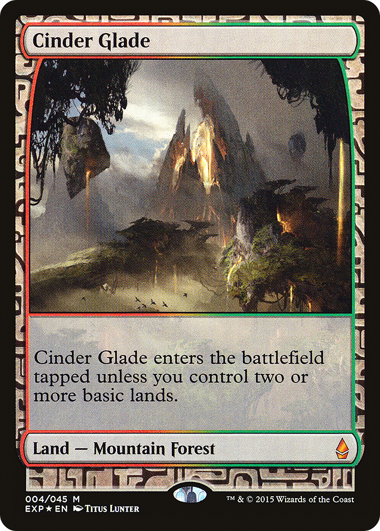 Image of Cinder Glade [Zendikar Expeditions]
