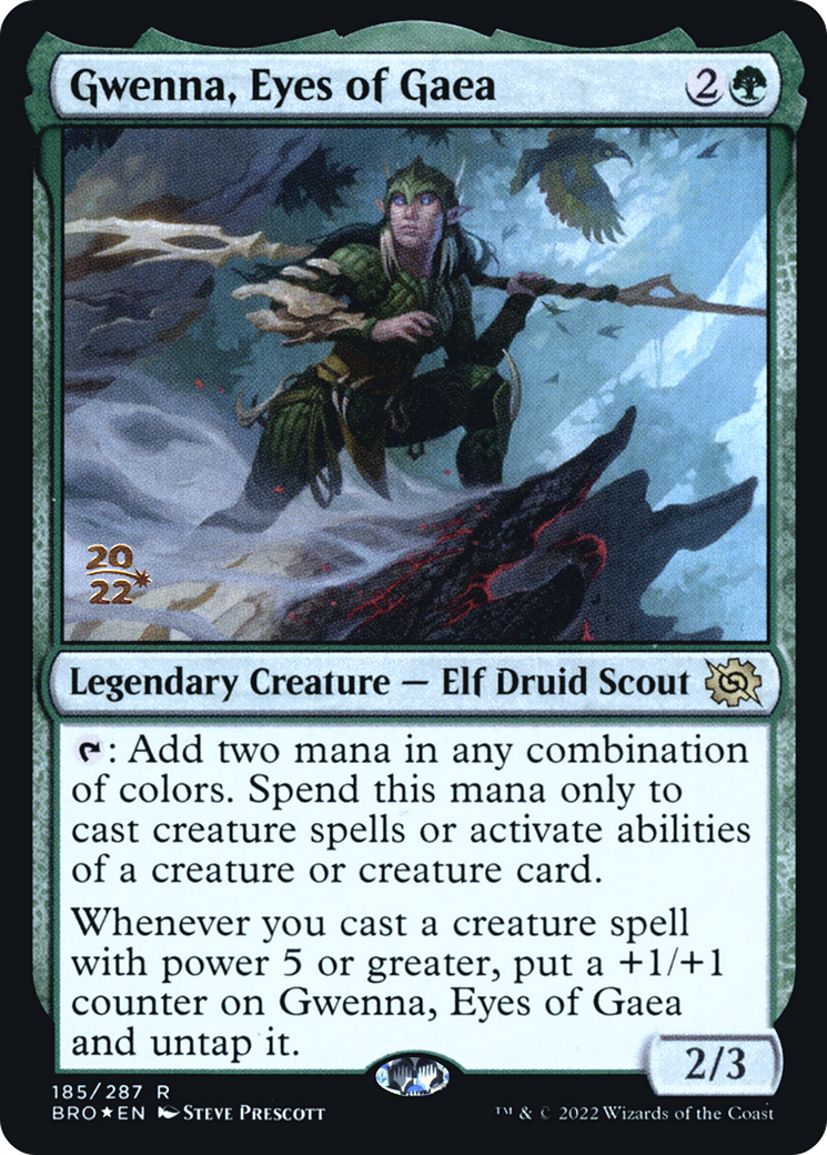 Image of Gwenna, Eyes of Gaea [The Brothers' War Prerelease Promos]