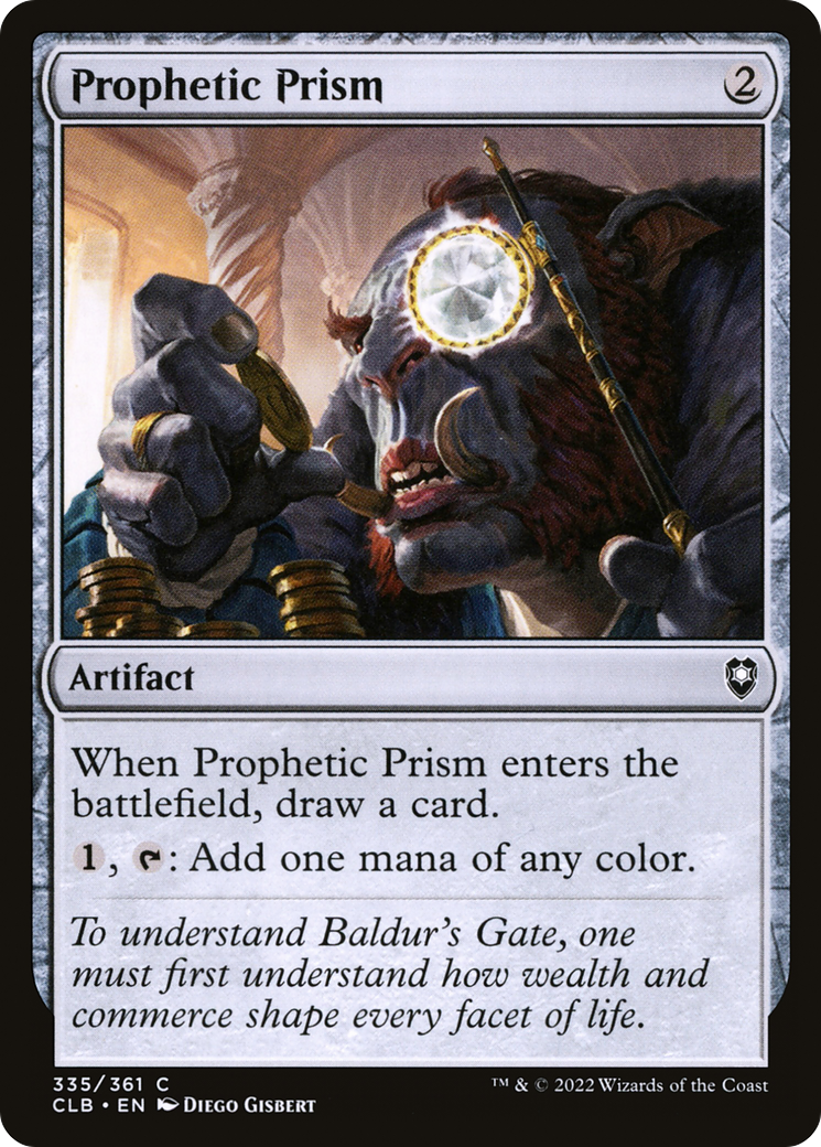 Image of Prophetic Prism [Commander Legends: Battle for Baldur's Gate]