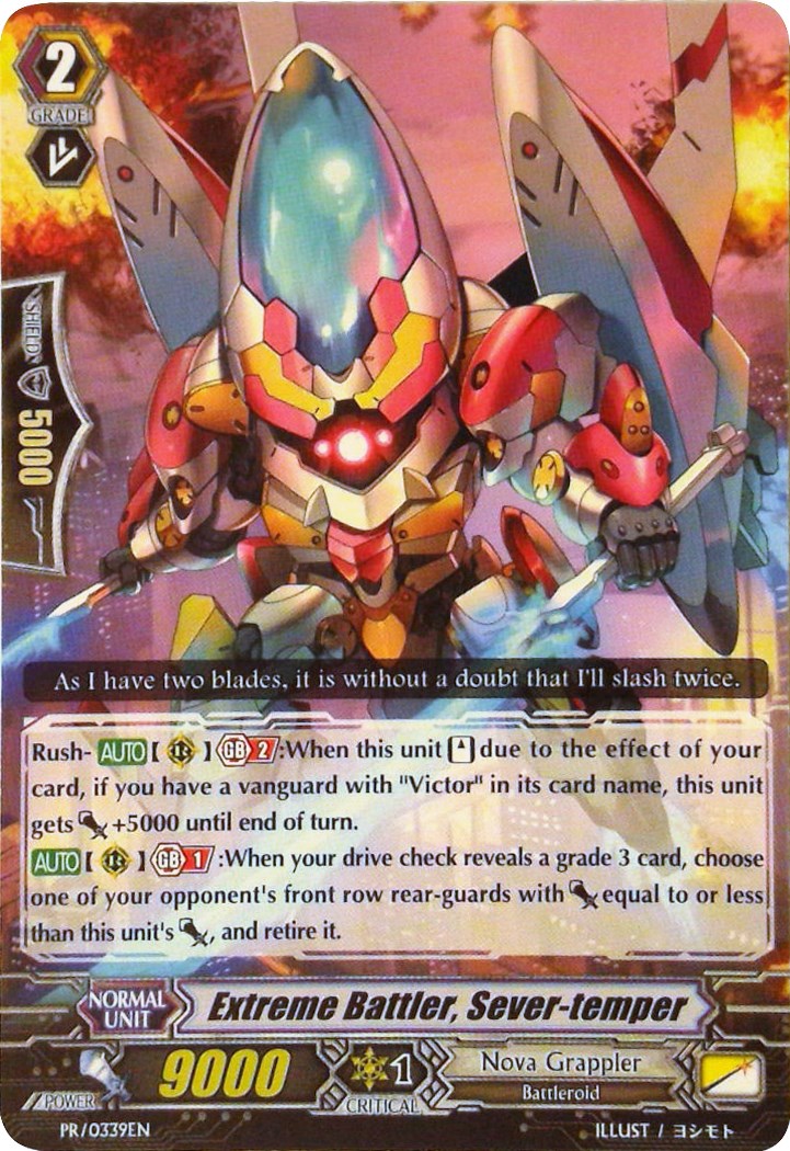 Image of Extreme Battler, Sever-temper (PR/0339EN) [Promo Cards]