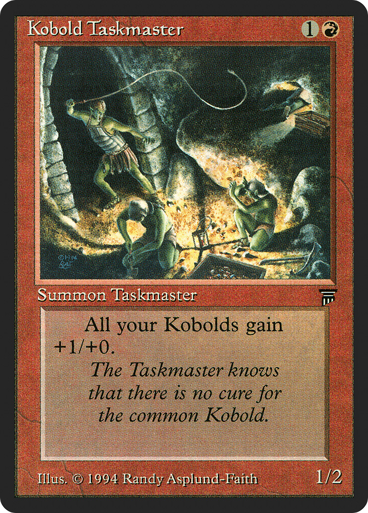 Image of Kobold Taskmaster [Legends]