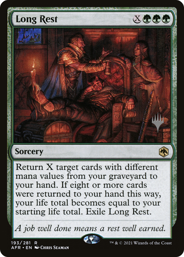 Image of Long Rest (Promo Pack) [Dungeons & Dragons: Adventures in the Forgotten Realms Promos]