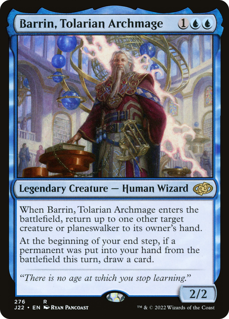 Image of Barrin, Tolarian Archmage [Jumpstart 2022]