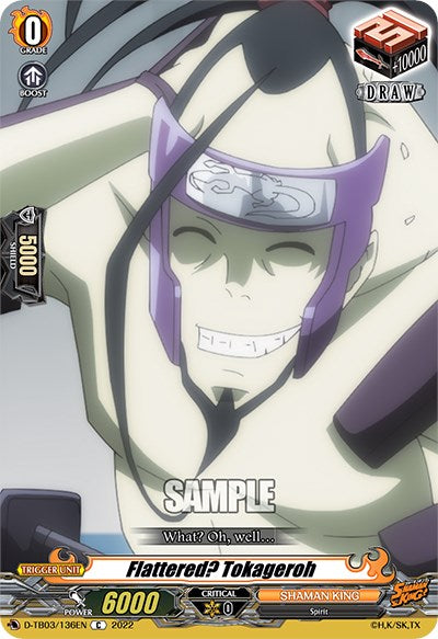 Image of Flattered? Tokageroh (D-TB03/136EN) [Shaman King]