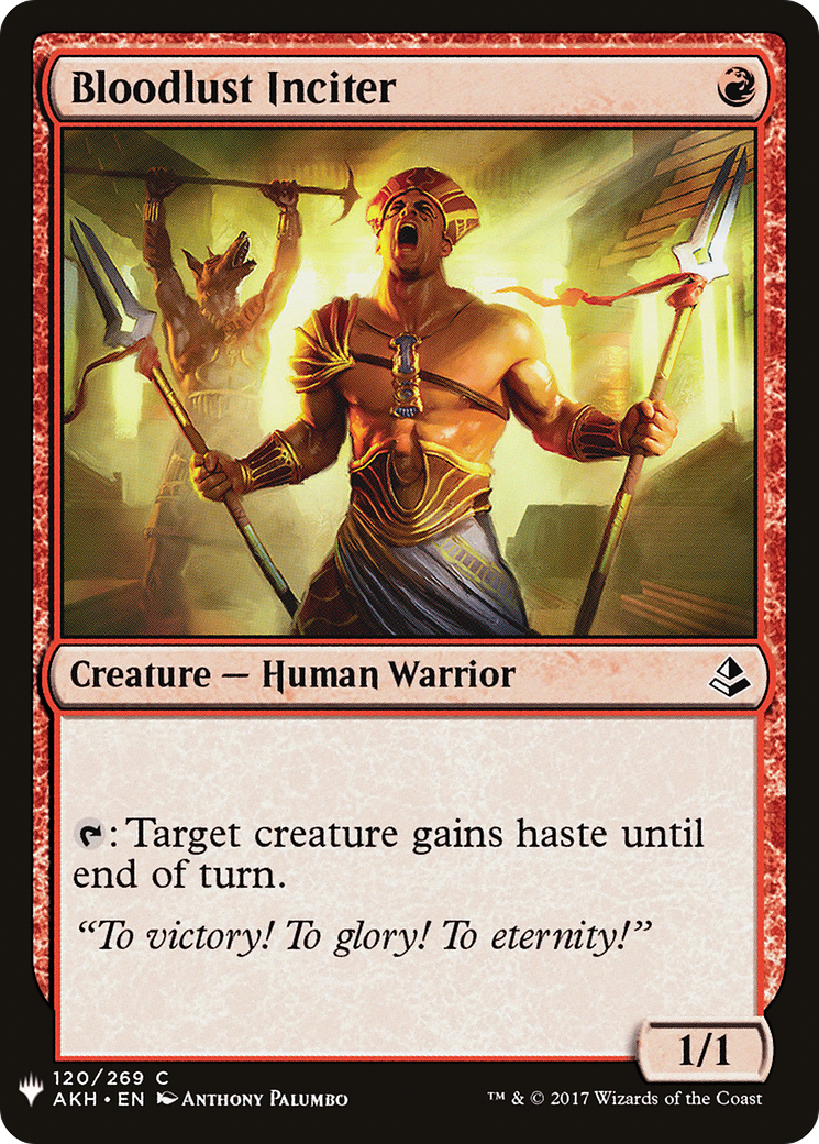 Image of Bloodlust Inciter [Mystery Booster]