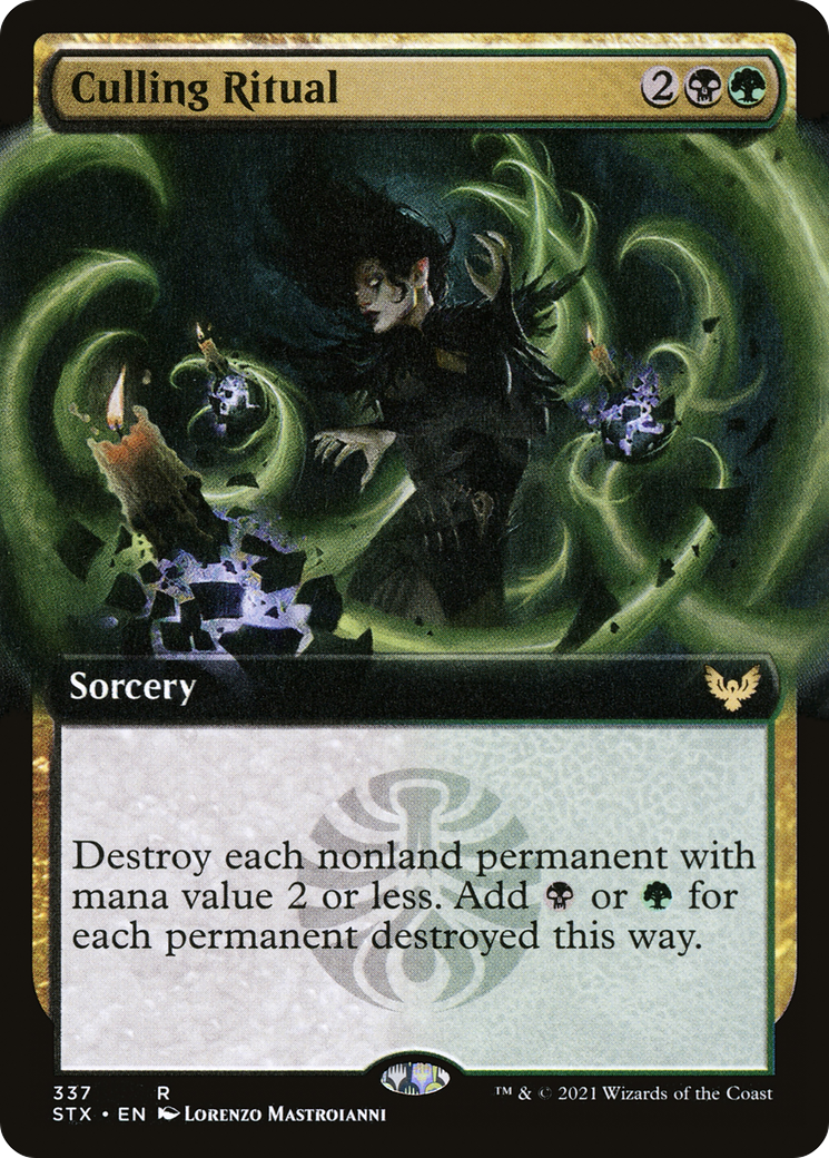Image of Culling Ritual (Extended Art) [Strixhaven: School of Mages]