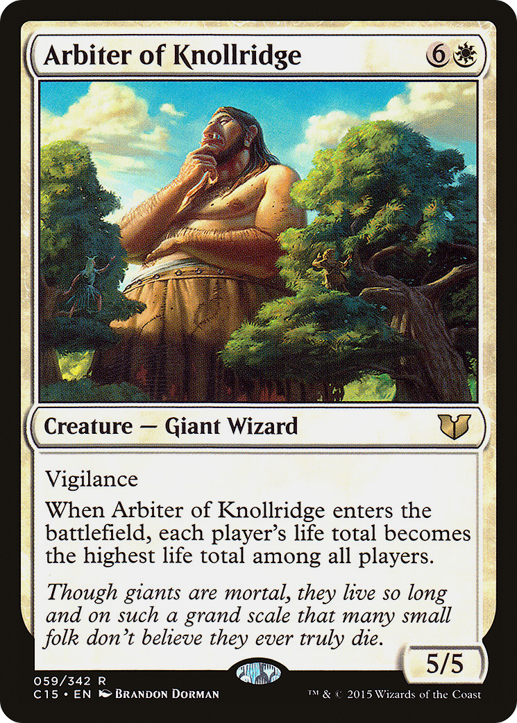 Image of Arbiter of Knollridge [Commander 2015]