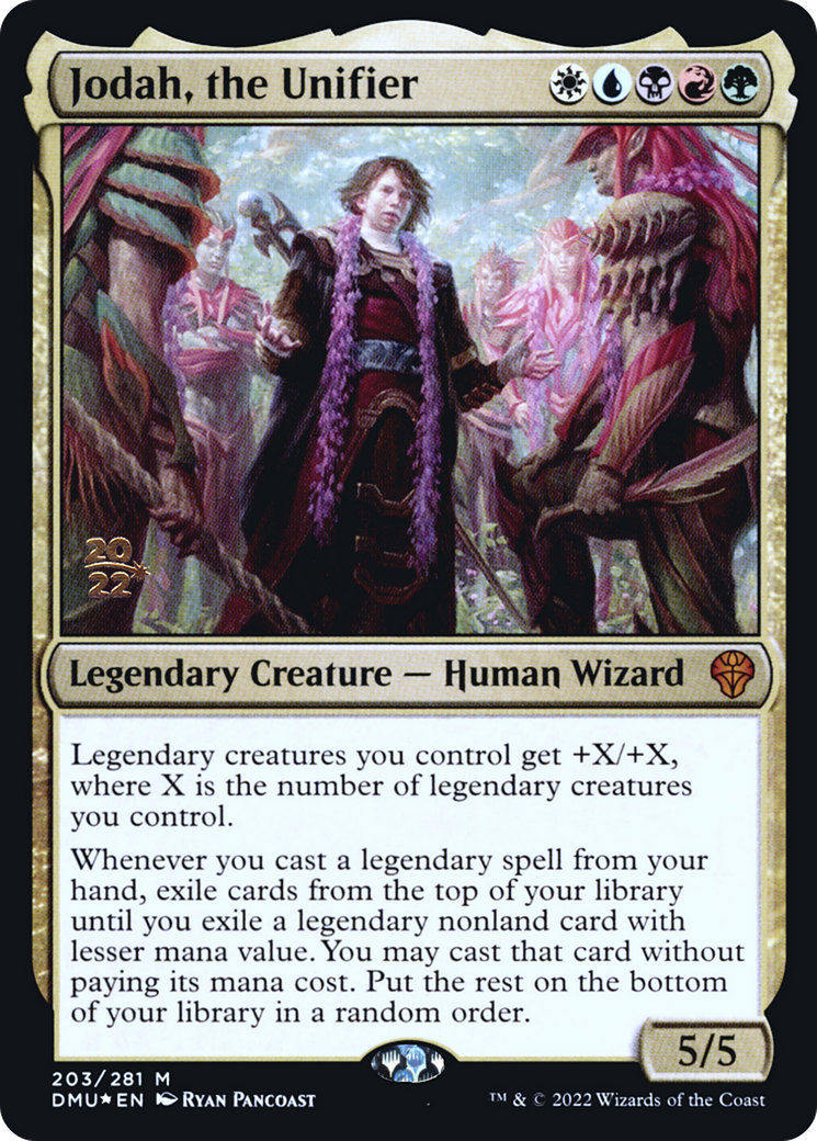 Image of Jodah, the Unifier [Dominaria United Prerelease Promos]