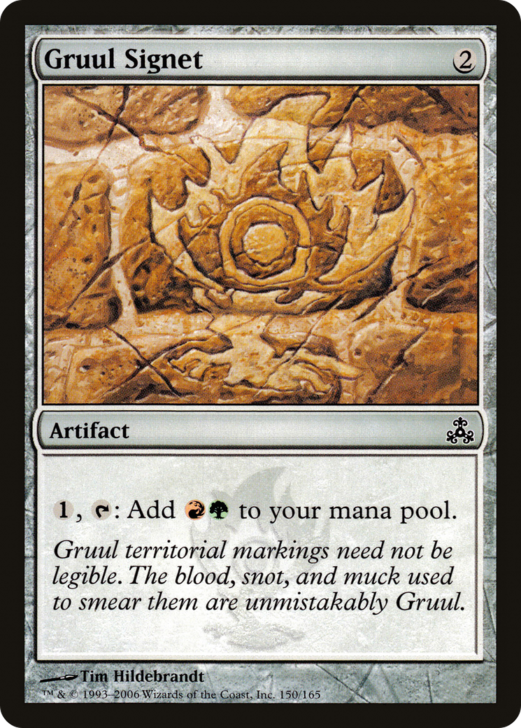 Image of Gruul Signet [Guildpact]