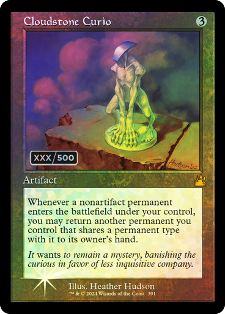 Image of Cloudstone Curio (Retro) (Serialized) [Ravnica Remastered]