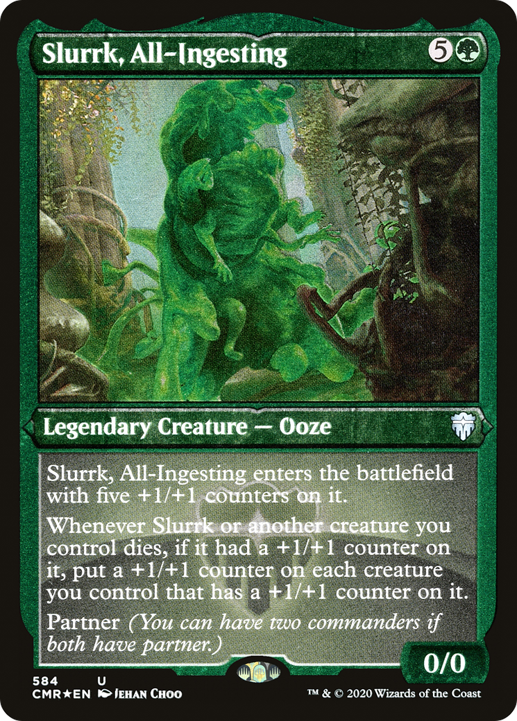 Image of Slurrk, All-Ingesting (Etched) [Commander Legends]