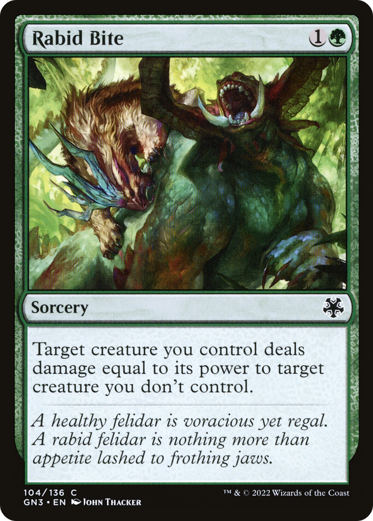 Image of Rabid Bite [Game Night: Free-for-All]