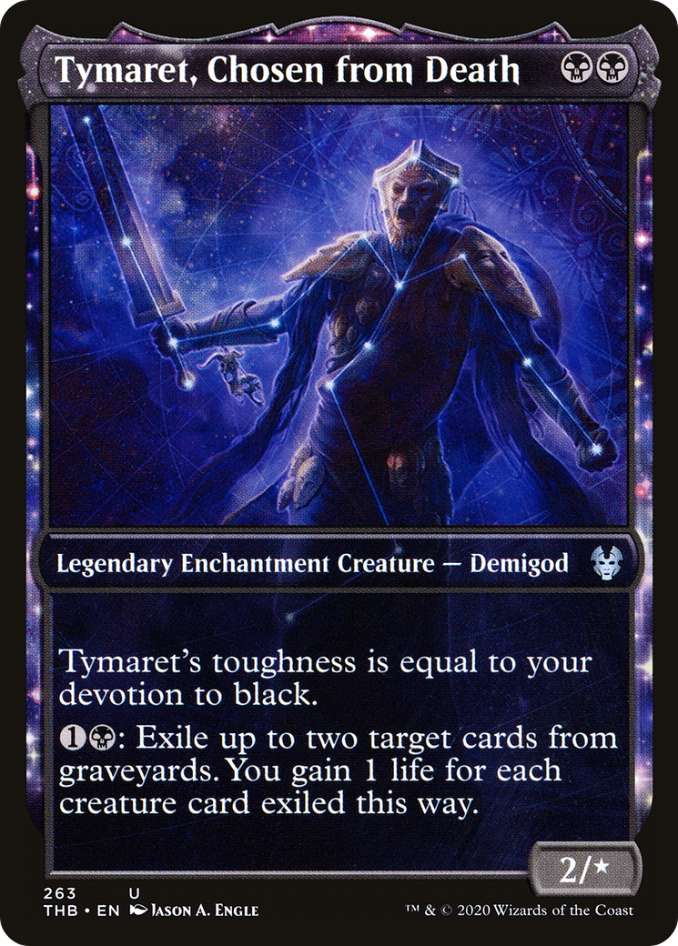 Image of Tymaret, Chosen from Death (Showcase) [Theros Beyond Death]