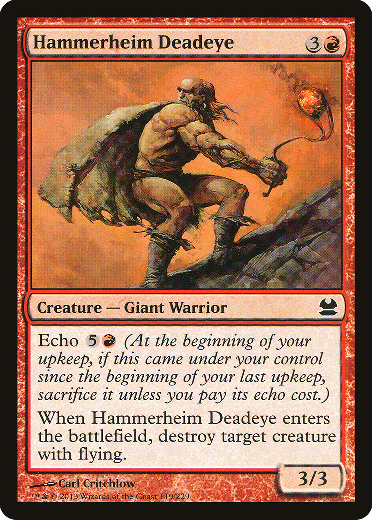 Image of Hammerheim Deadeye [Modern Masters]