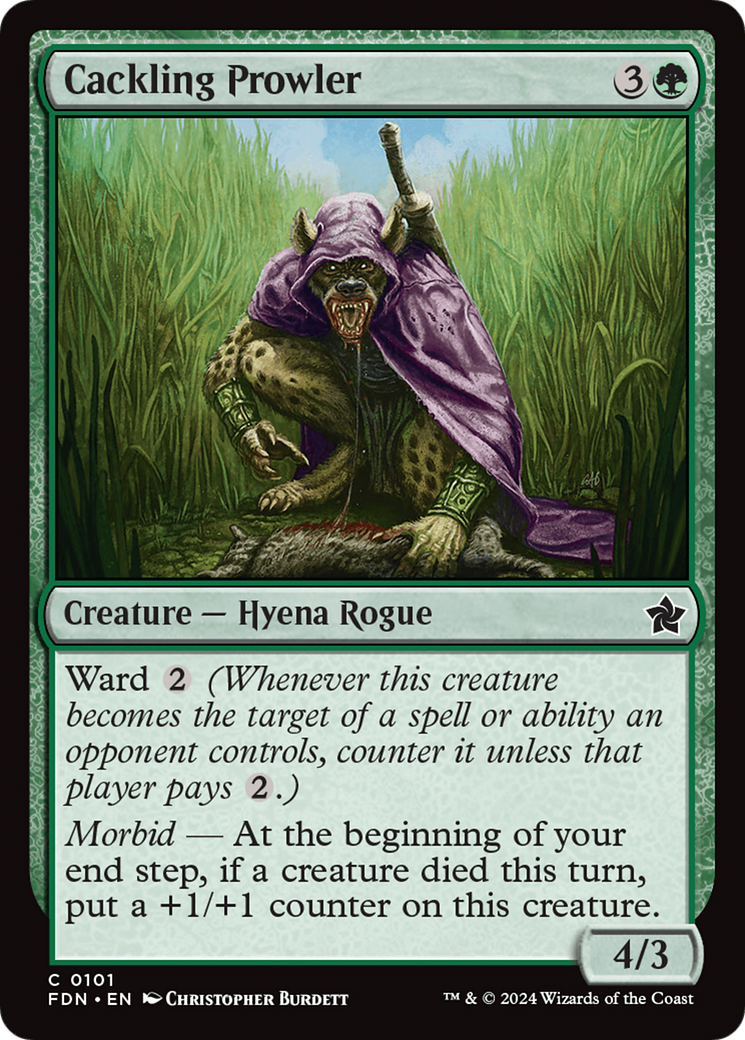 Image of Cackling Prowler [Foundations]