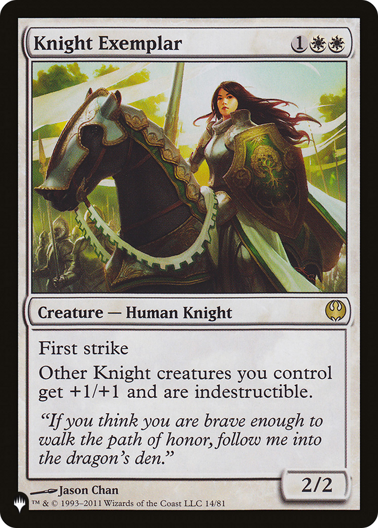 Image of Knight Exemplar (14) [The List]