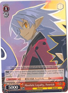 Image of Absolute Loyalty, Fenrich (DG/EN-S03-E104 U) [Disgaea]