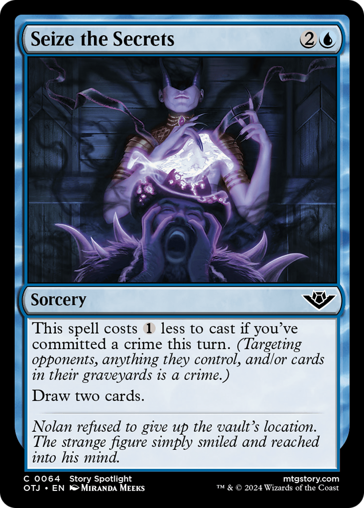 Image of Seize the Secrets [Outlaws of Thunder Junction]