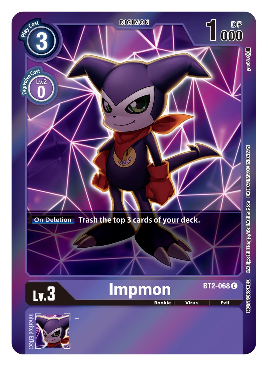 Image of Impmon [BT2-068] (Event Pack 2) [Release Special Booster Ver.1.0]