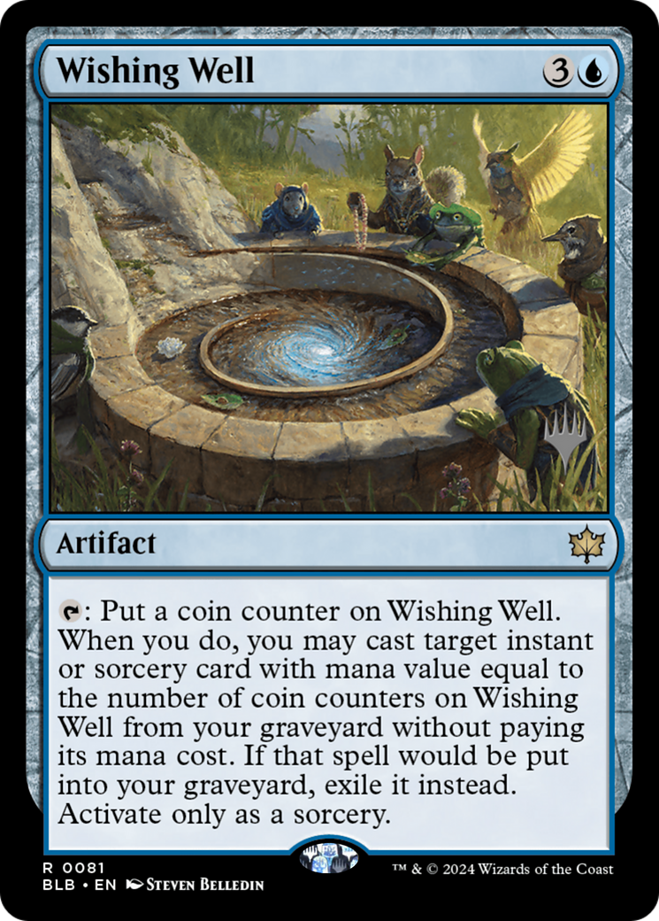 Image of Wishing Well (Promo Pack) [Bloomburrow Promos]