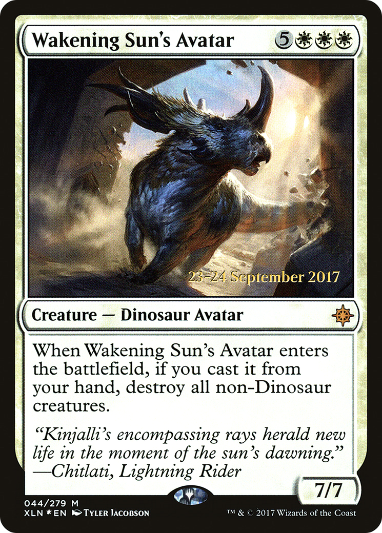Image of Wakening Sun's Avatar [Ixalan Prerelease Promos]
