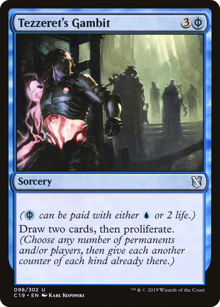 Image of Tezzeret's Gambit [Commander 2019]