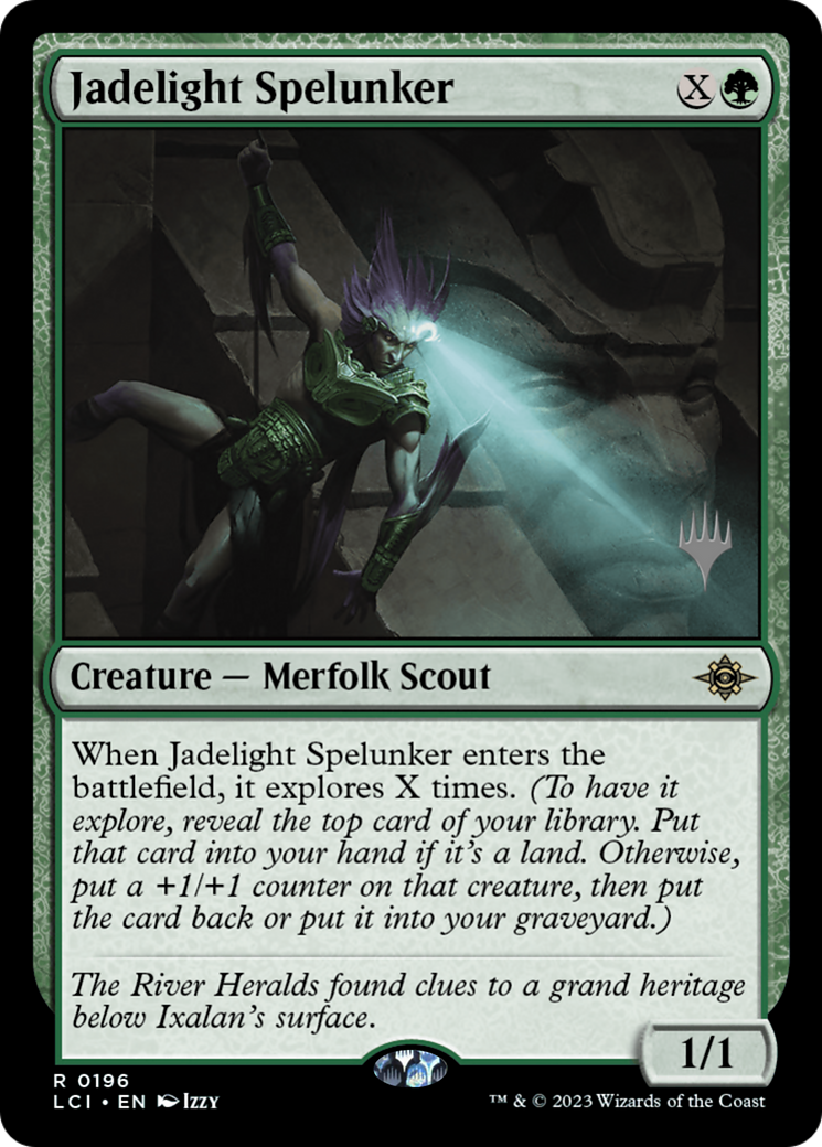 Image of Jadelight Spelunker (Promo Pack) [The Lost Caverns of Ixalan Promos]