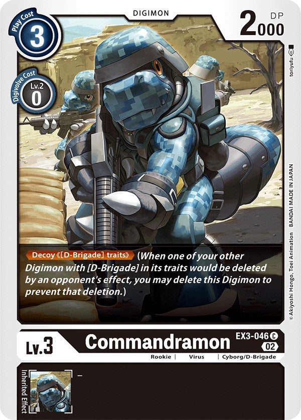 Image of Commandramon [EX3-046] [Draconic Roar]