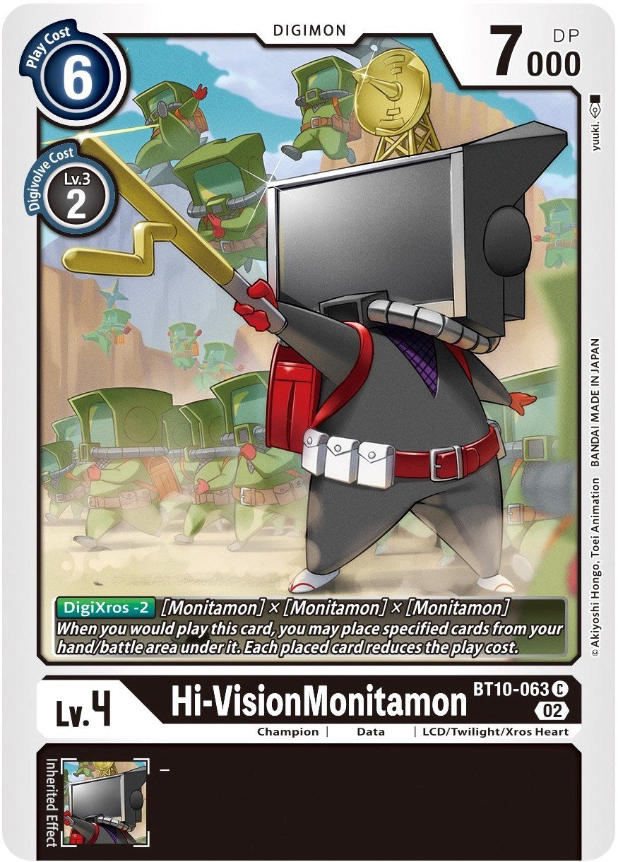 Image of Hi-VisionMonitamon [BT10-063] [Xros Encounter]