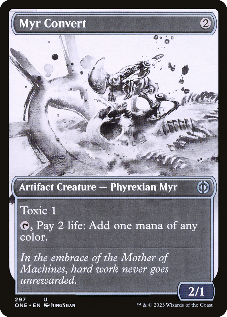 Image of Myr Convert (Showcase Ichor) [Phyrexia: All Will Be One]