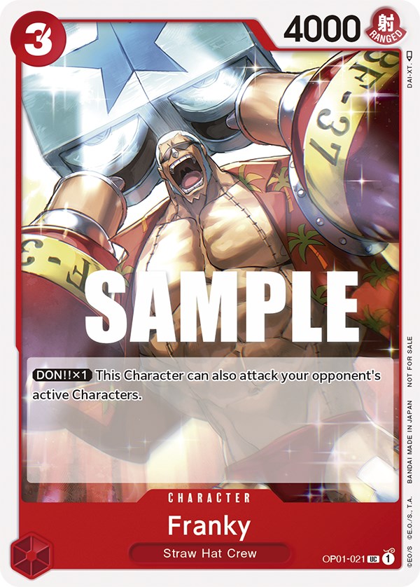 Image of Franky (Tournament Pack Vol. 2) [One Piece Promotion Cards]