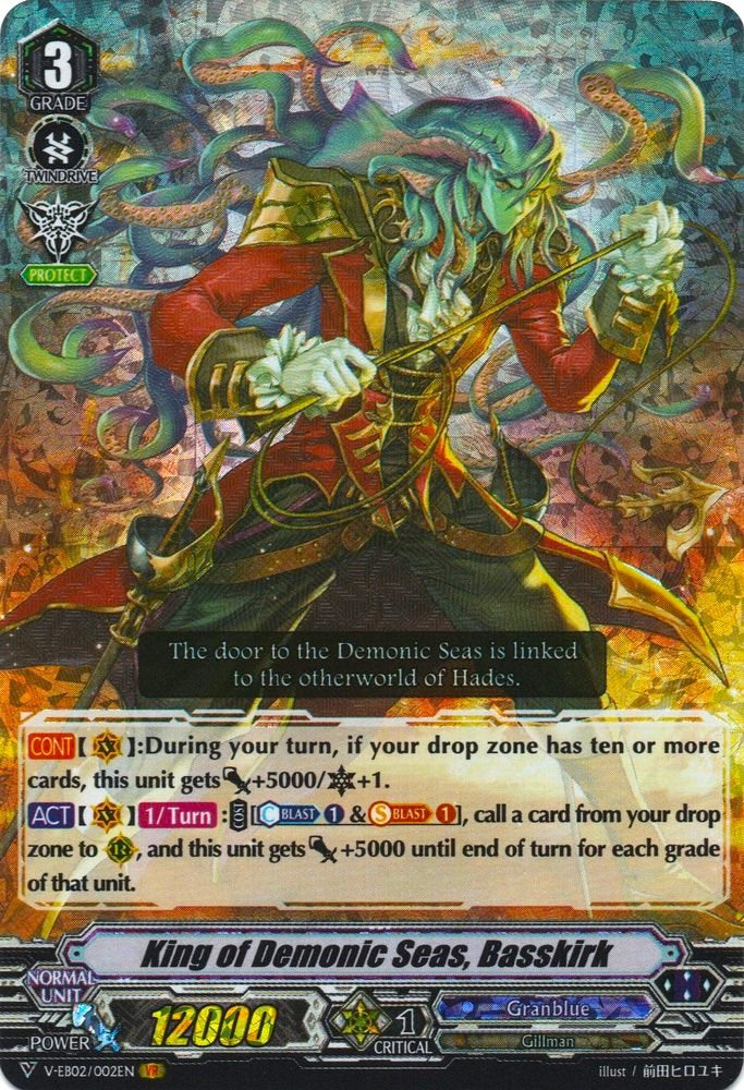 Image of King of Demonic Seas, Basskirk (V-EB02/002EN) [Champions of the Asia Circuit]