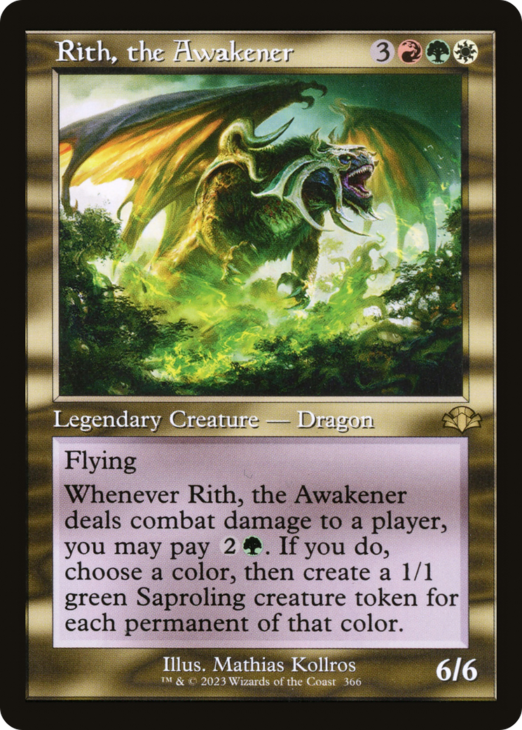 Image of Rith, the Awakener (Retro) [Dominaria Remastered]