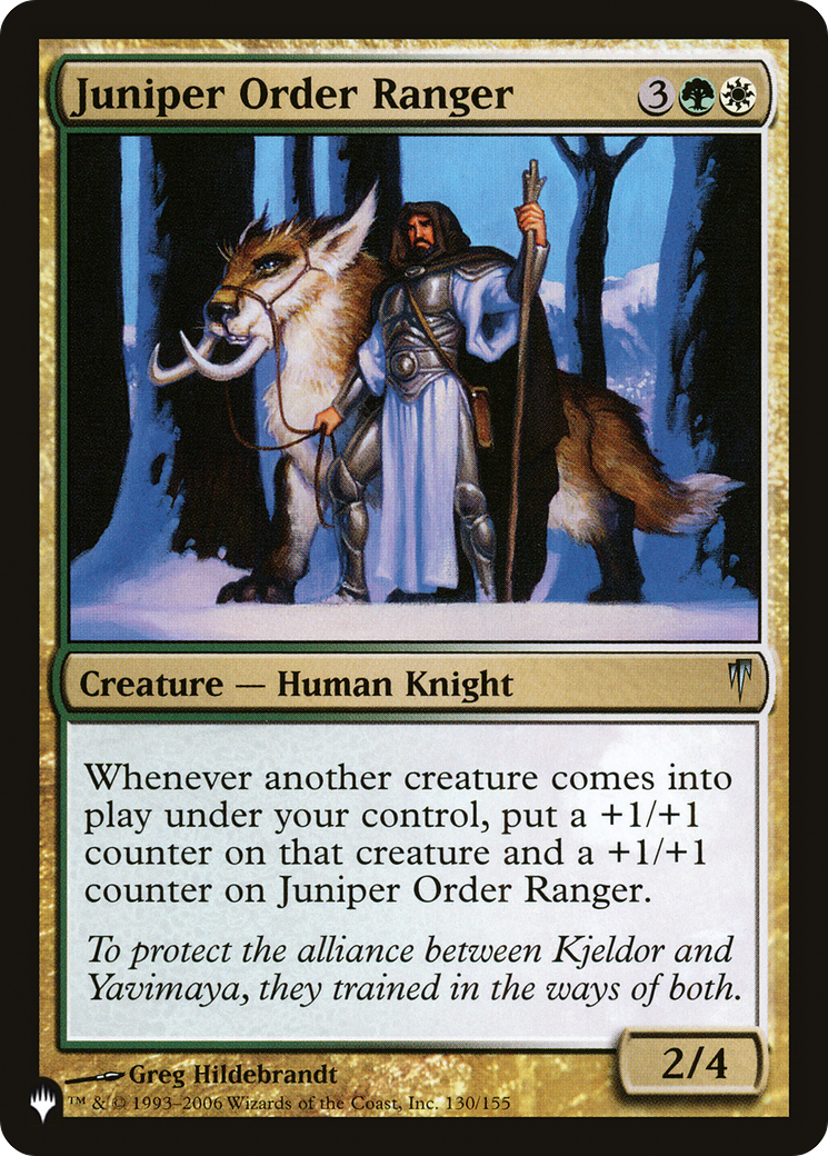 Image of Juniper Order Ranger [The List]