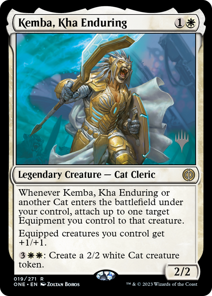 Image of Kemba, Kha Enduring (Promo Pack) [Phyrexia: All Will Be One Promos]