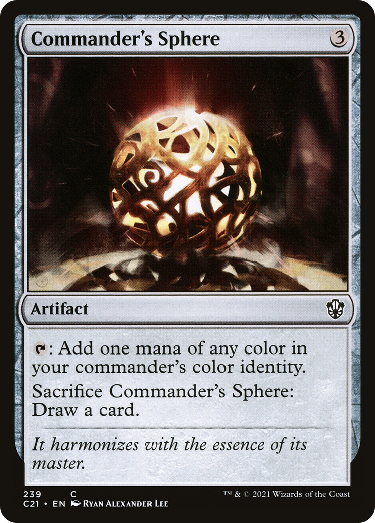 Image of Commander's Sphere [Commander 2021]